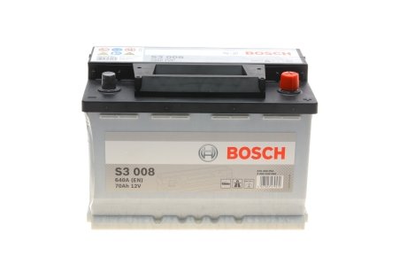 Аккумуляторная батарея 70А BOSCH 0 092 S30 080