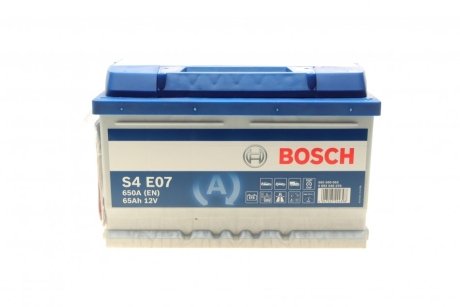 Аккумуляторная батарея 65А BOSCH 0 092 S4E 070