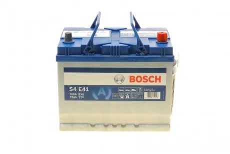 Акумулятор 12В/72Аг/760А/19,55кг BOSCH 0 092 S4E 410