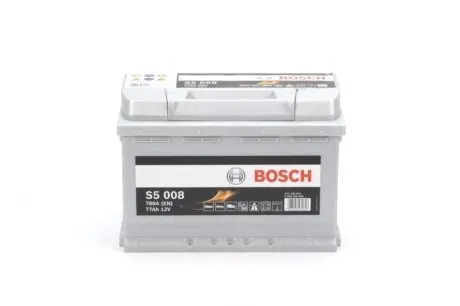 Аккумулятор 12В/77Ач/780А/17,54кг BOSCH 0 092 S50 080