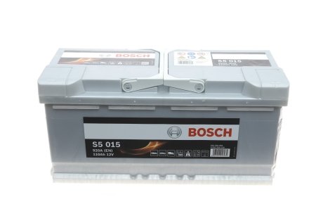 Акумулятор 12В/110Аг/920А/25кг BOSCH 0 092 S50 150