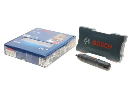 Викрутка акумуляторна GO 2, 0.2-5 Н·м, 0–360 об/хв, 3,6В, 1.5 A/год BOSCH 0 601 9H2 103