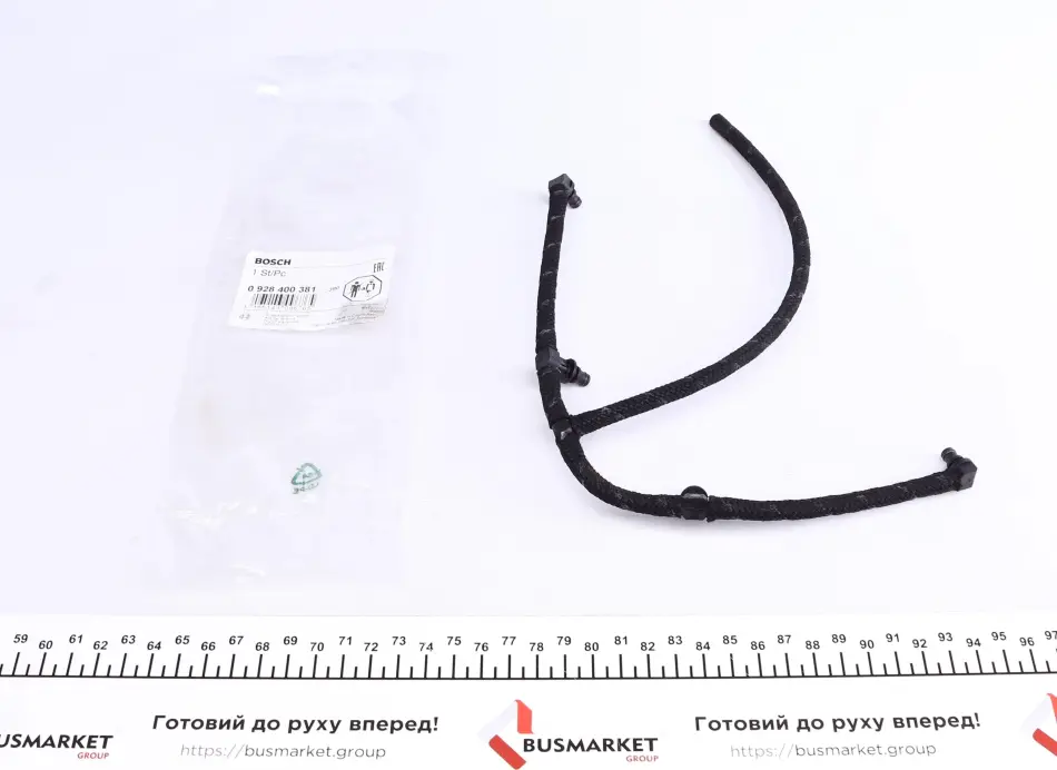 Трубопровод для слива масла BOSCH 0 928 400 381 (фото 1)