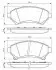 Колодки гальмівні дискові BOSCH 0 986 424 466 (фото 1)