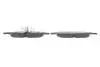 Тормозные колодки дисковые BOSCH 0986424599 (фото 3)