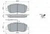 Колодки тормозные дисковые BOSCH 0 986 424 789 (фото 7)