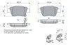 Дисковые колодки задние BOSCH 0 986 424 798 (фото 5)