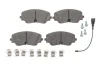 Тормозные колодки дисковые BOSCH 0 986 460 162 (фото 1)