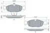 Колодки тормозные дисковые BOSCH 0 986 460 938 (фото 5)