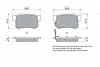 Колодки тормозные дисковые BOSCH 0 986 461 006 (фото 7)