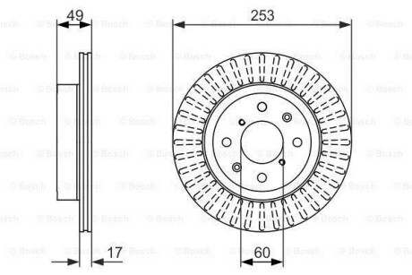 Тормозные диски BOSCH 0 986 479 790 (фото 1)