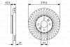 Диск гальмівний BOSCH 0986479A85 (фото 1)