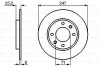 Диск тормозной задний BOSCH 0 986 479 B35 (фото 6)