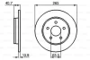 Диск тормозной (задний) Ford Focus/C-Max 04- (264.8x11) BOSCH 0 986 479 B80 (фото 6)
