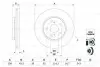Диск тормозной BOSCH 0 986 479 F49 (фото 1)