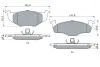 Колодки тормозные дисковые BOSCH 0 986 494 005 (фото 5)