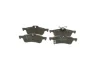 Гальмівні колодки задні Toyota Corolla/Auris/Yaris 1.0i-2.2D 01.07- BOSCH 0 986 494 130 (фото 1)