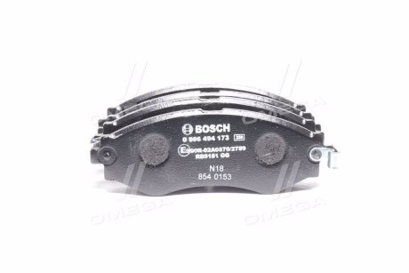 Колодки тормозные дисковые BOSCH 0 986 494 173