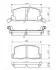 Тормозные колодки дисковые передние Lexus RX 08-/Toyota Rav 4 12- BOSCH 0 986 494 412 (фото 1)