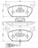 Колодки тормозные дисковые BOSCH 0 986 494 721 (фото 1)