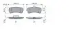 Колодки тормозные дисковые BOSCH 0 986 494 763 (фото 2)