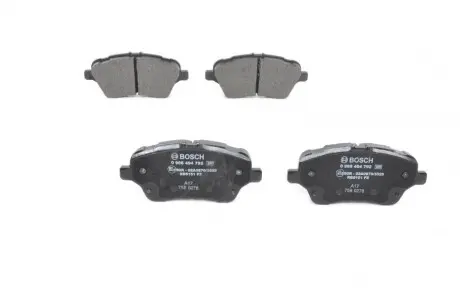 Колодки гальмівні дискові передні BOSCH 0 986 494 792