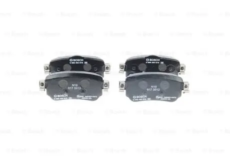 Дисковi колодки заднi BOSCH 0 986 494 816