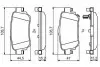 Дисковi колодки заднi BOSCH 0 986 494 816 (фото 7)