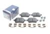 ДИСКОВI КОЛОДКИ ЗАДНI BOSCH 0 986 494 825 (фото 2)