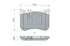 Колодки тормозные дисковые BOSCH 0 986 494 968 (фото 8)