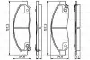 Колодки тормозные дисковые BOSCH 0 986 495 159 (фото 1)