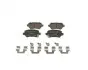 Дисковi колодки заднi BOSCH 0 986 495 319 (фото 1)