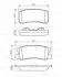 Дисковi колодки заднi BOSCH 0 986 495 357 (фото 1)