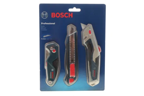Набор из 3 профессиональных ножей. BOSCH 1 600 A02 7M4
