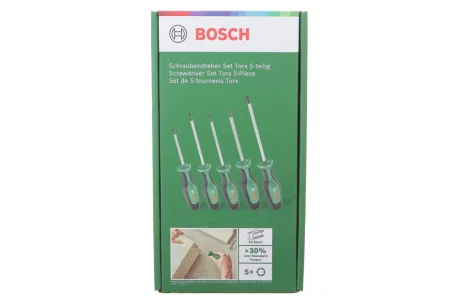 Набір викруток Torx 5 шт BOSCH 1 600 A02 BX6