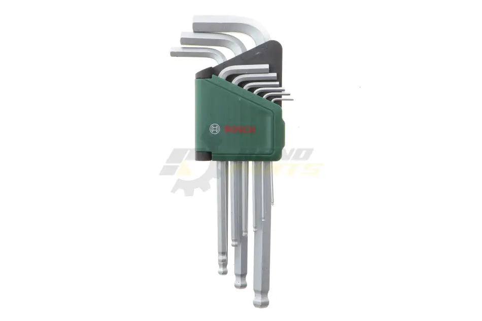 Набор шестигранных ключей 9 шт. BOSCH 1 600 A02 BX9 (фото 1)