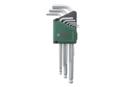 Набір шестигранних ключів 9 шт BOSCH 1 600 A02 BX9