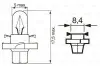 Автолампа Pure Light BAX BX8,4d 1,2 W BOSCH 1987302235 (фото 6)
