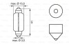 Автолампа Pure Light C15W SV8,5-8 15 W прозрачная BOSCH 1987302238 (фото 6)