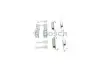 Комплект пружинок колодок ручника VW T5 03-/BMW 3 (E46)/5 (E60)/X5 (E53)/X6 (E71) 96-17 BOSCH 1 987 475 306 (фото 2)
