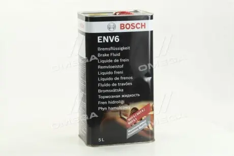 Гальмівна рідина ENV6 5.0 L BOSCH 1 987 479 208