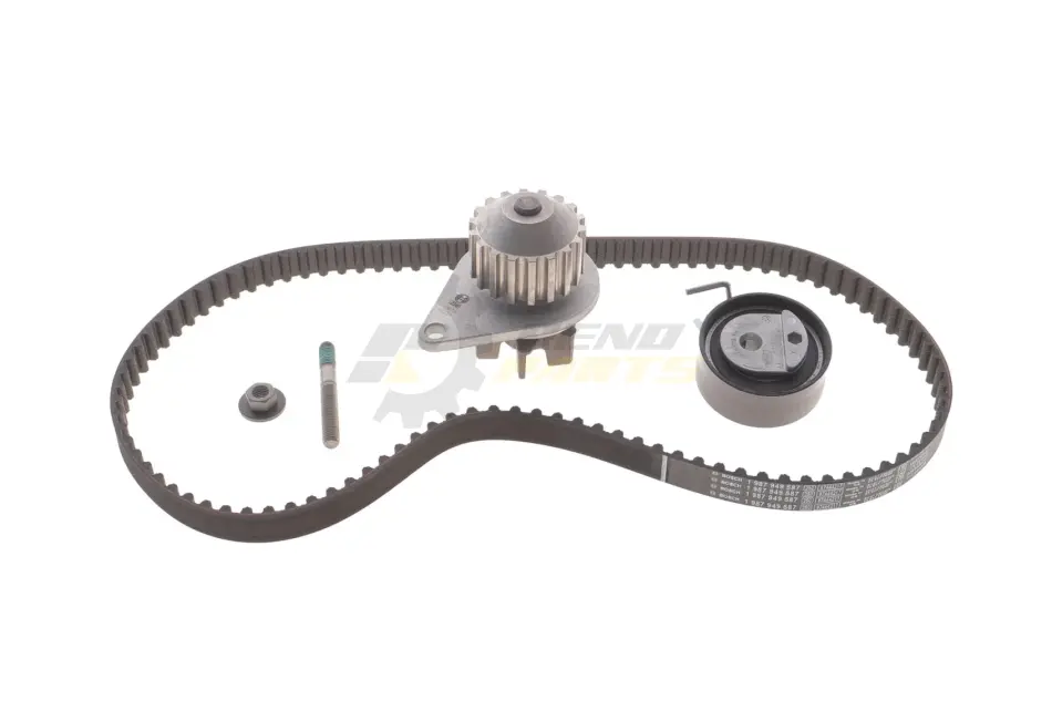 Комплект ГРМ + помпа Citroen Berlingo/Nemo/C2/C3/Peugeot 207/306/307/Partner 1.4i 96- (17x104z) BOSCH 1 987 945 324 (фото 1)