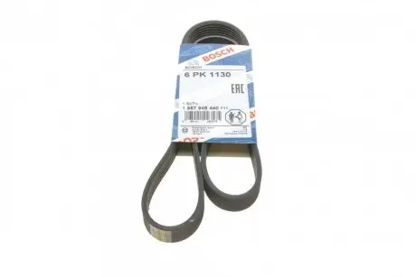 Ремінь поліклиновий 6PK1130 BOSCH 1 987 948 440