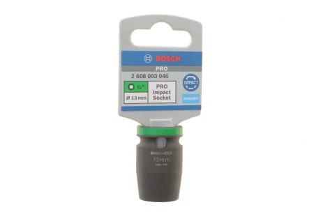 Головка торцевая ударная PRO 1/2" 13 мм BOSCH 2 608 003 046
