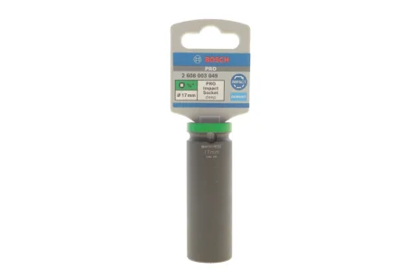 Головка торцевая ударная PRO 1/2" 17 мм Long BOSCH 2 608 003 049