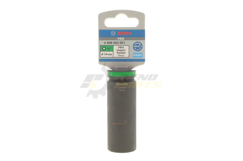 Головка торцевая ударная PRO 1/2" 19 мм Long BOSCH 2 608 003 051 (фото 1)
