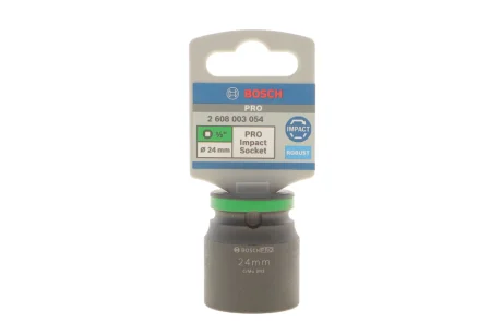 Головка торцевая ударная PRO 1/2" 24 мм BOSCH 2 608 003 054