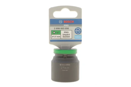 Головка торцевая ударная PRO 1/2" 27 мм BOSCH 2 608 003 056