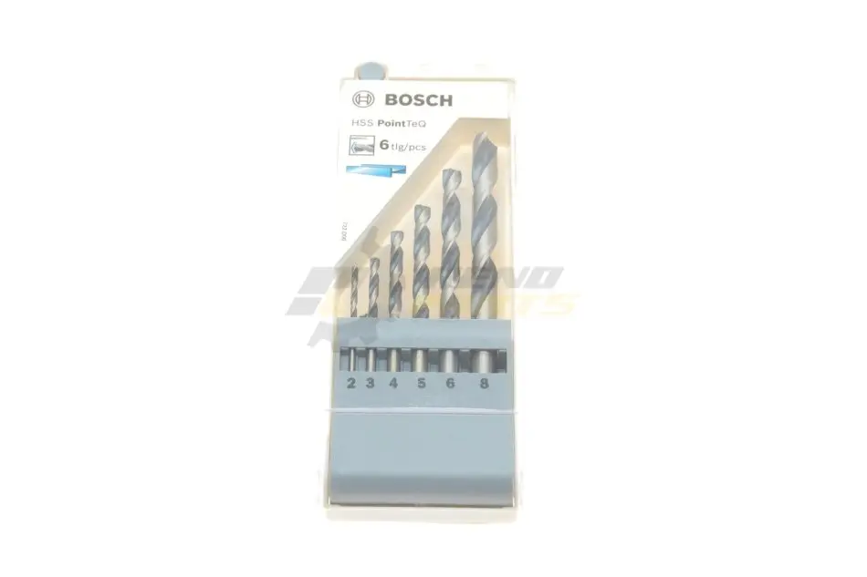 Набір свердл PointTeQ 6шт D2-8 BOSCH 2 608 577 346 (фото 1)