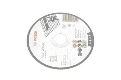 Круг відрізний 125x1x22,23 мм BOSCH 2 608 600 549